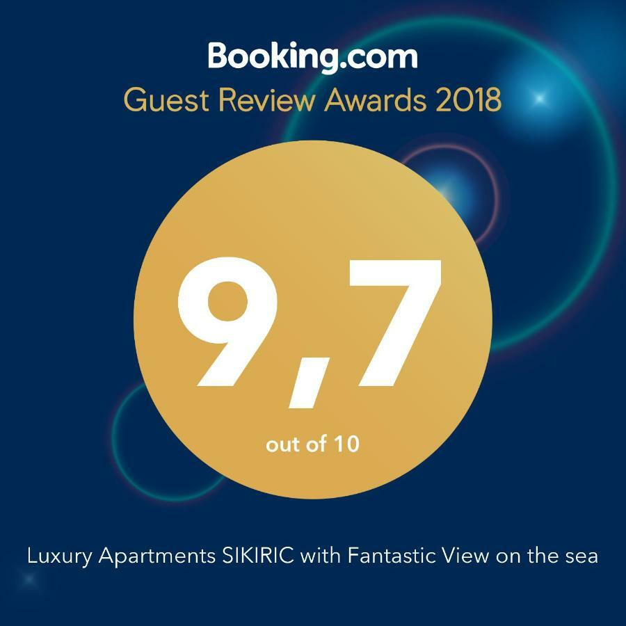 Luxury Apartments Sikiric With Fantastic View On The Sea Bibinje Eksteriør billede